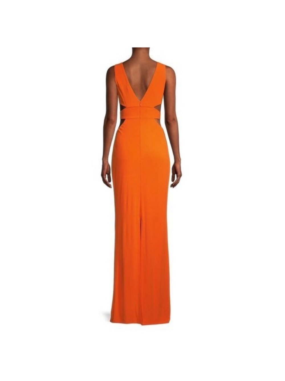 Ramy Brook Cara Cutout Column Slit Gown - Picture 2 of 7